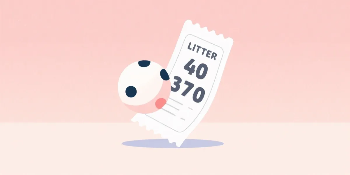 Lottery results illustration